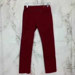 Bullhead Red Dillon Skinny Denim Jeans